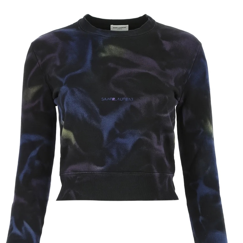 Yves Saint Laurent Tie dye sweatshirt Small